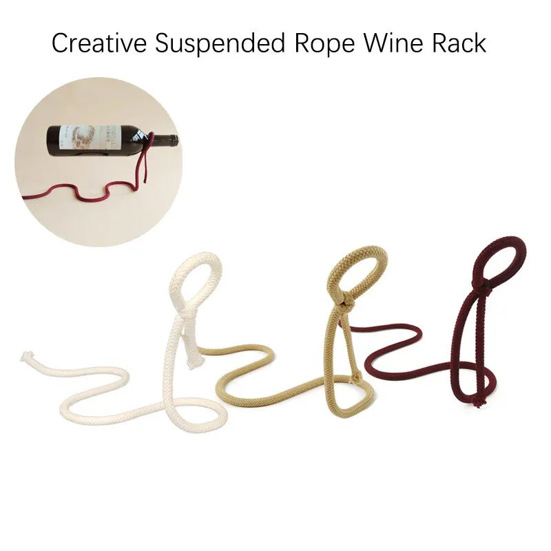 Rack suspenso para vinho super criativo